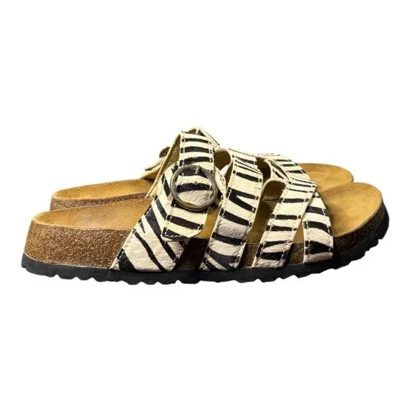 Birkenstock Zebra Print Sandals - Picture 4 of 10